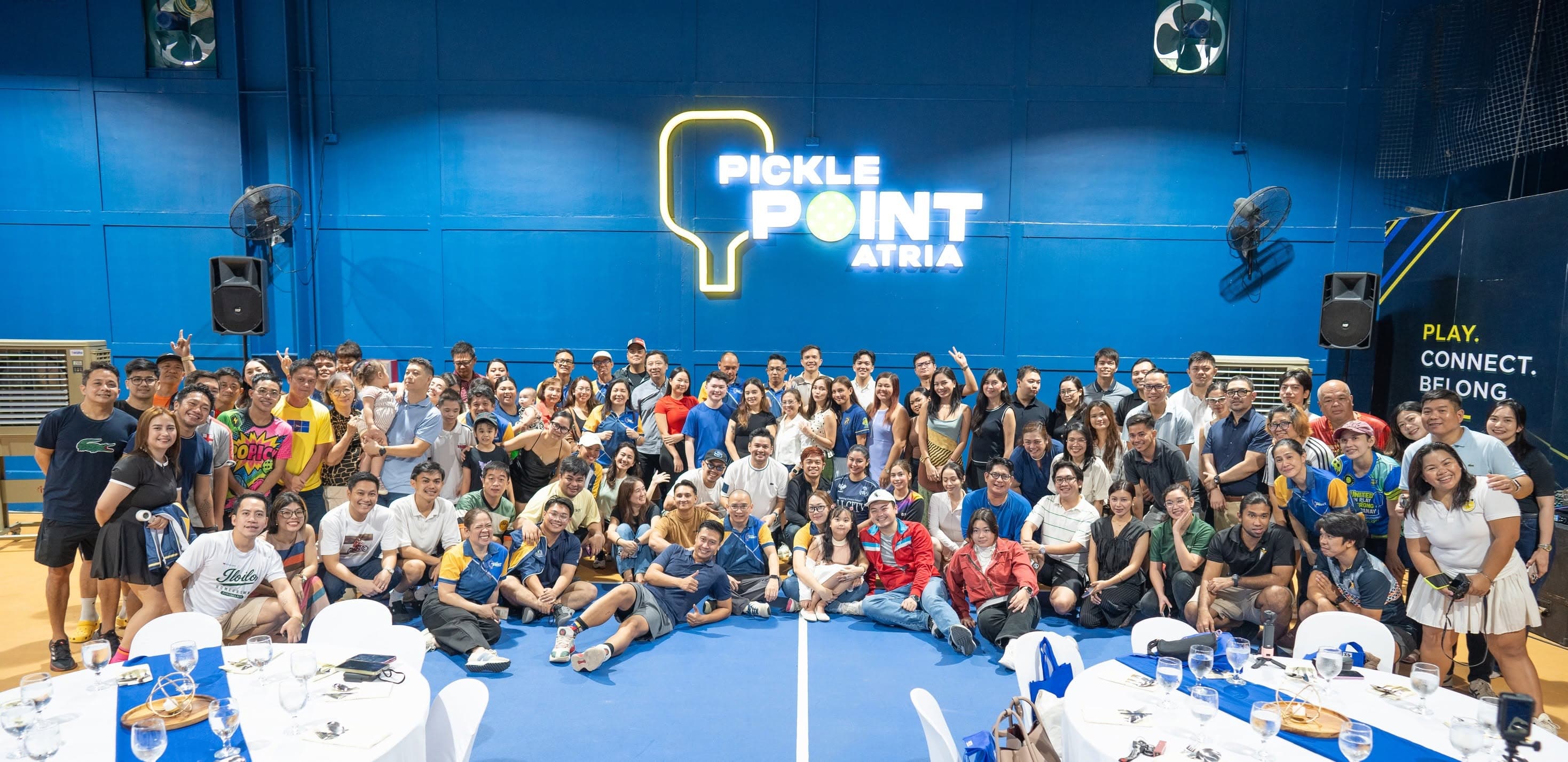 Pickleball court at PicklePoint